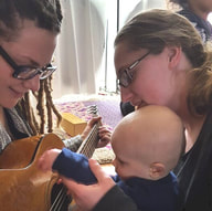 Image of music therapy with baby